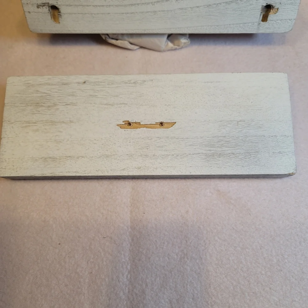 0796. Double Wall-Mounted Jewelry Display and Tray ~
